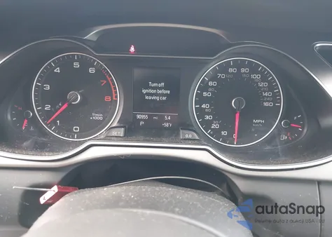 2014 Audi A4 2.0T Premium z USA, uszkodzony, nr VIN WAUFFAFL8EN034761